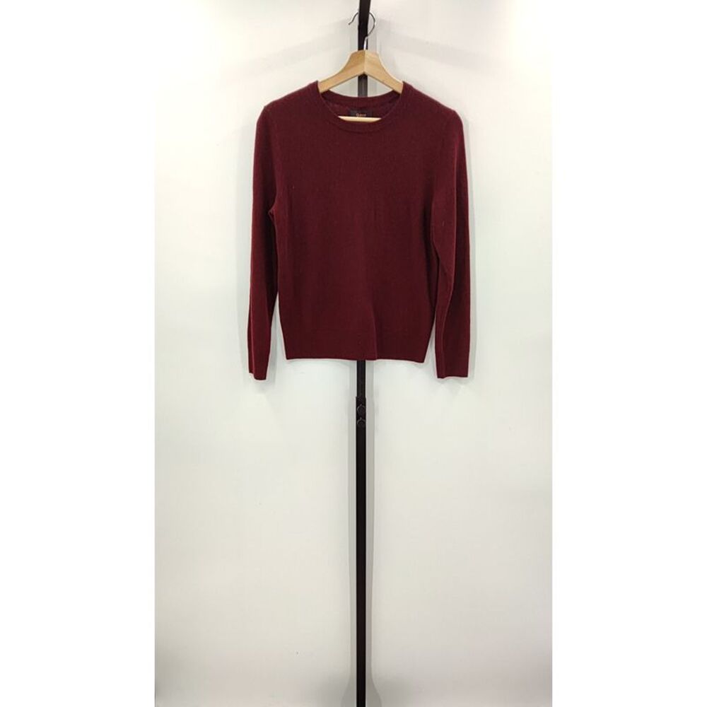 Quince Men's Crewneck Sweater - Deep Burgundy